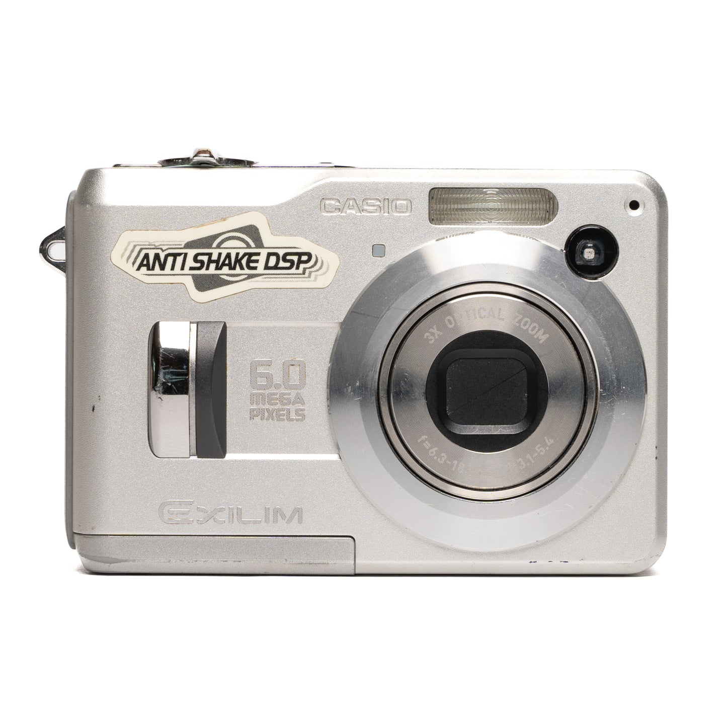 Casio Exilim EX-Z110 6.0MP Silver Digital Camera - Good
