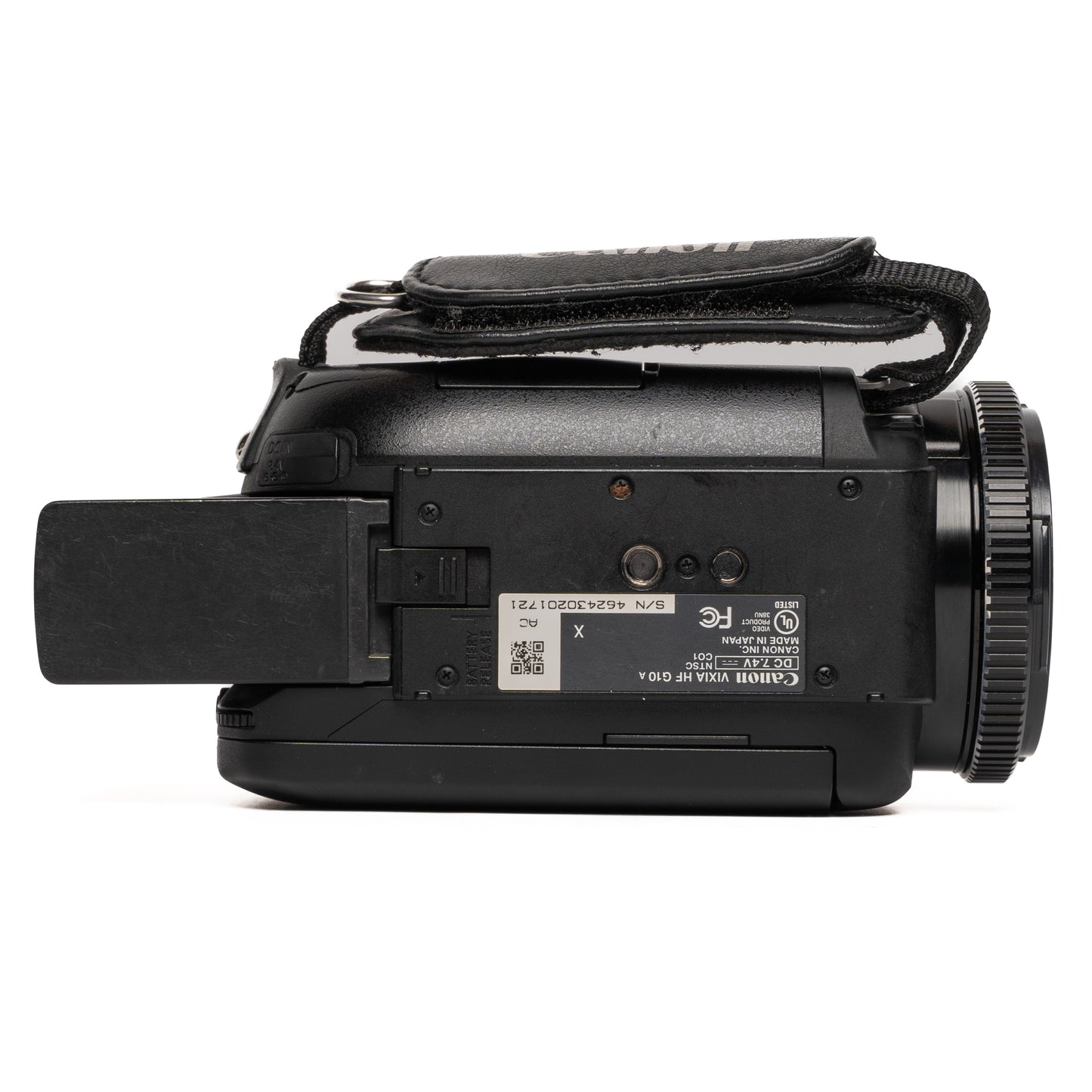 Canon VIXIA HF G10 Black Digital Camcorder - Well Used