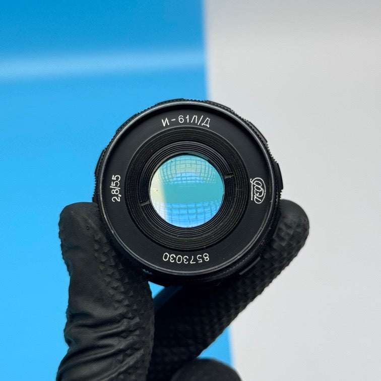 Industar-61 L/D 1/2,8 f=55mm M39 Mount Lens - FULLY FUNCTIONAL