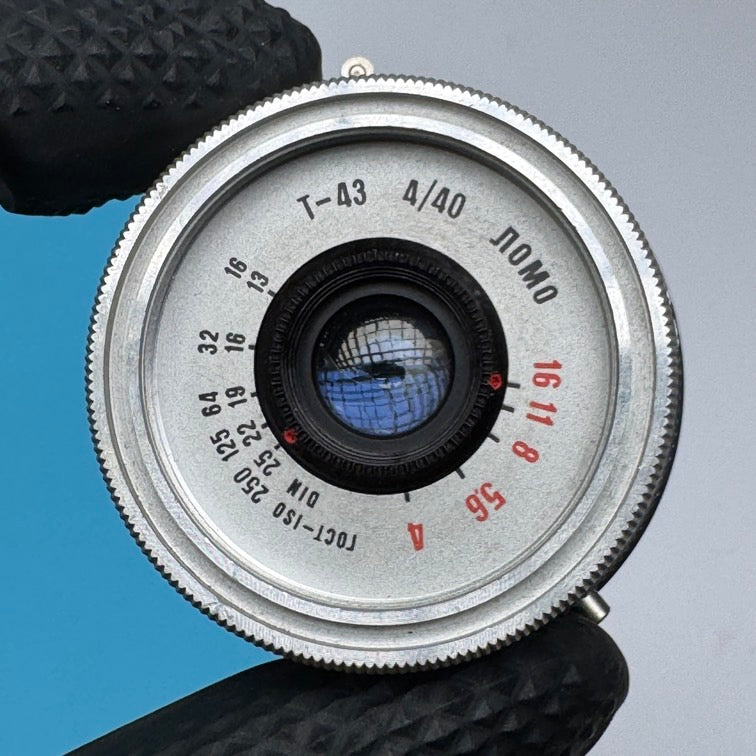 Lomo Triplet-43 f4/40mm Lens - FULLY FUNCTIONAL