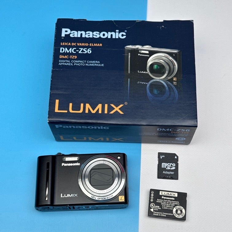 Panasonic LUMIX DMC-ZS6 12.1MP Digital Camera - MINT