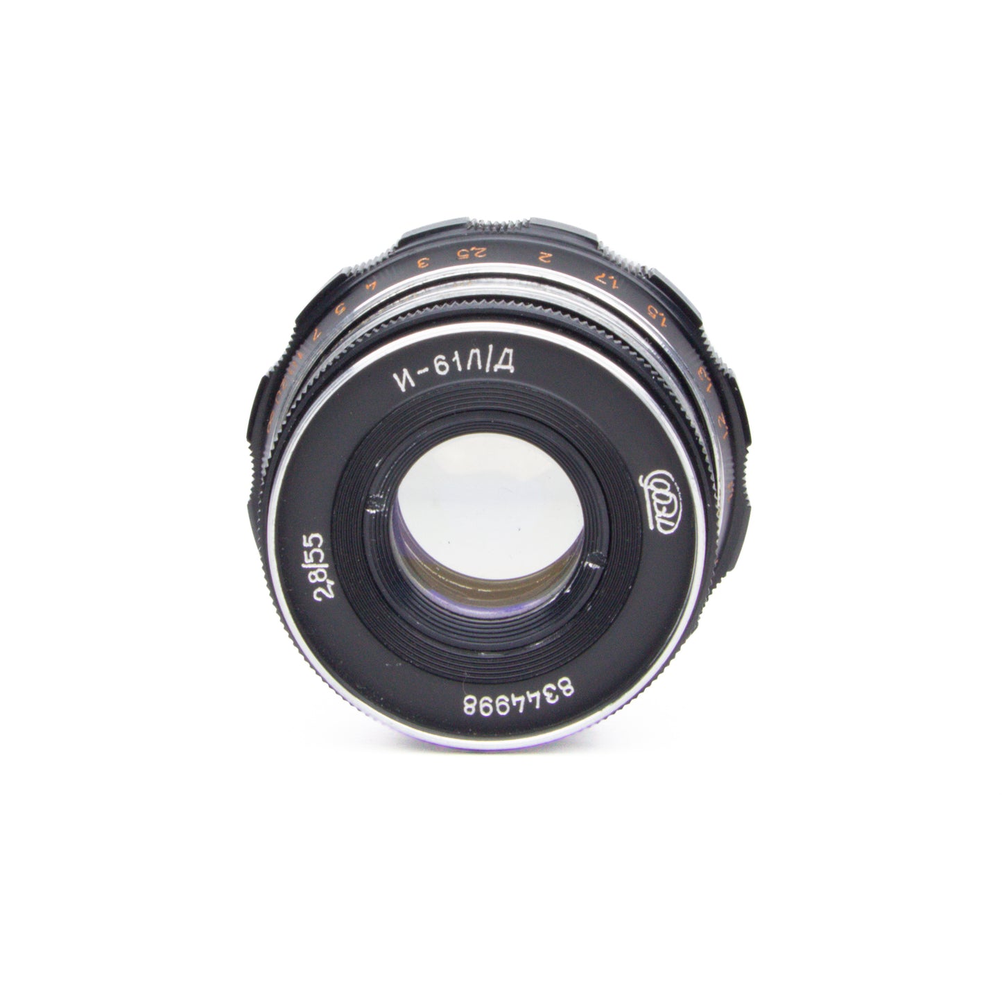 Industar-61 L/D 1/2,8 f=52mm M39 Mount Lens