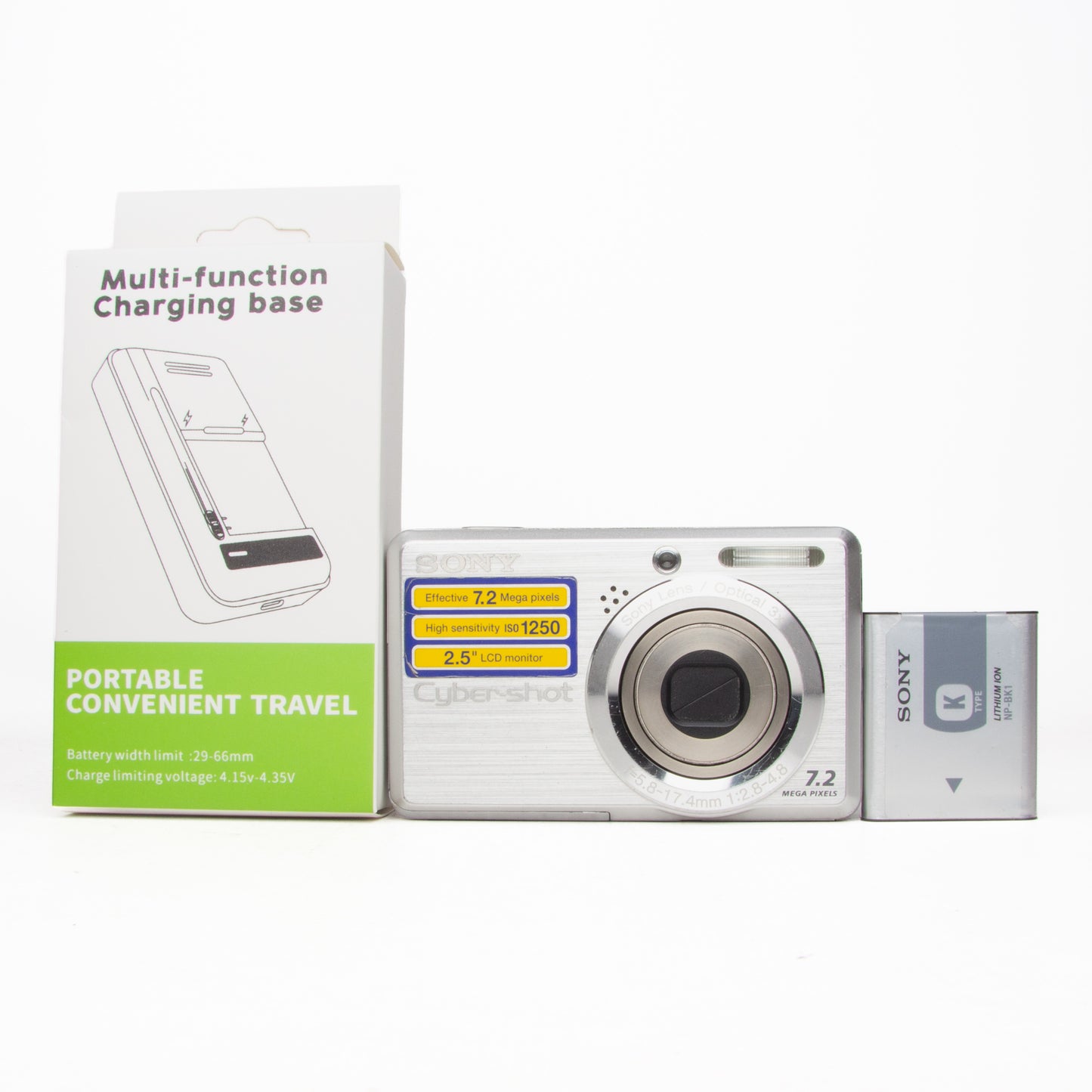 Sony Cyber-shot DSC-S750 7.2MP Digital Camera