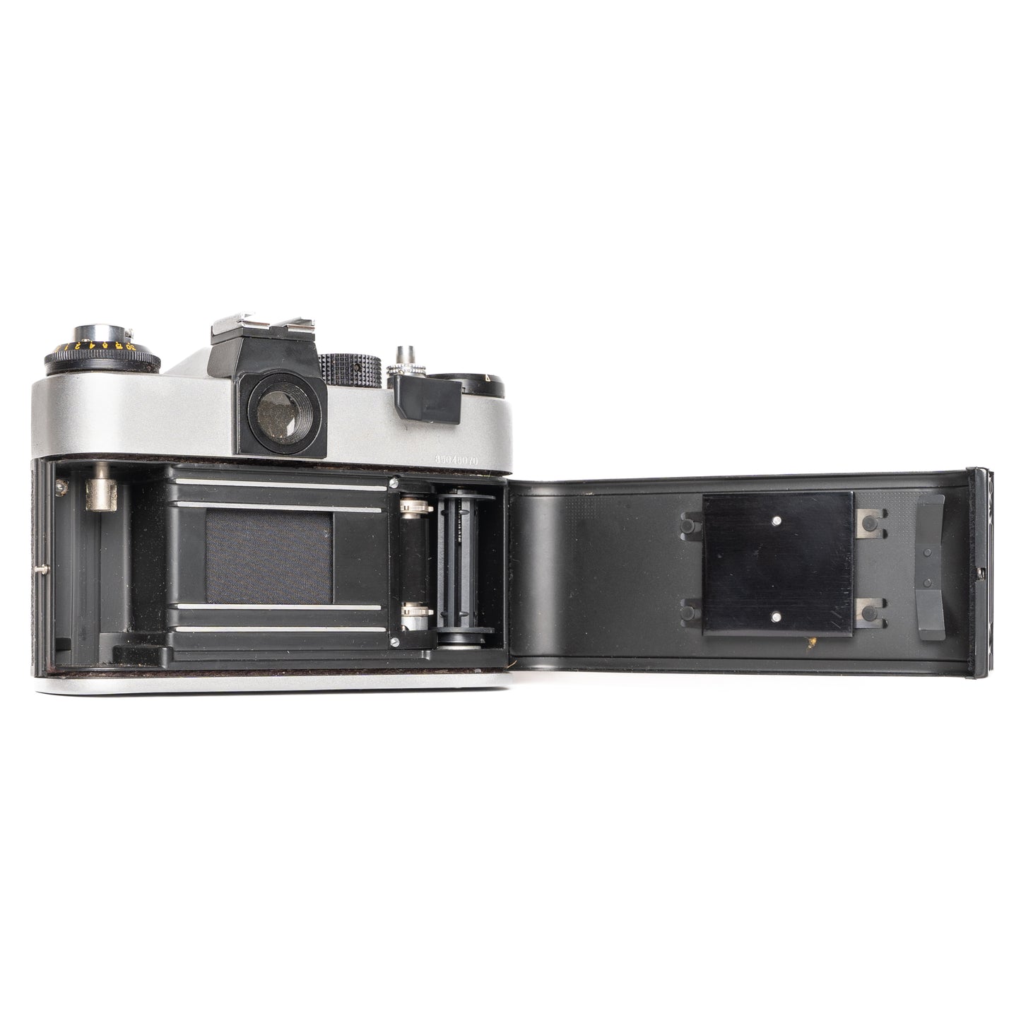 Zenit ET SLR with Helios-44M Made in USSR Black/Silver Film Camera - Good