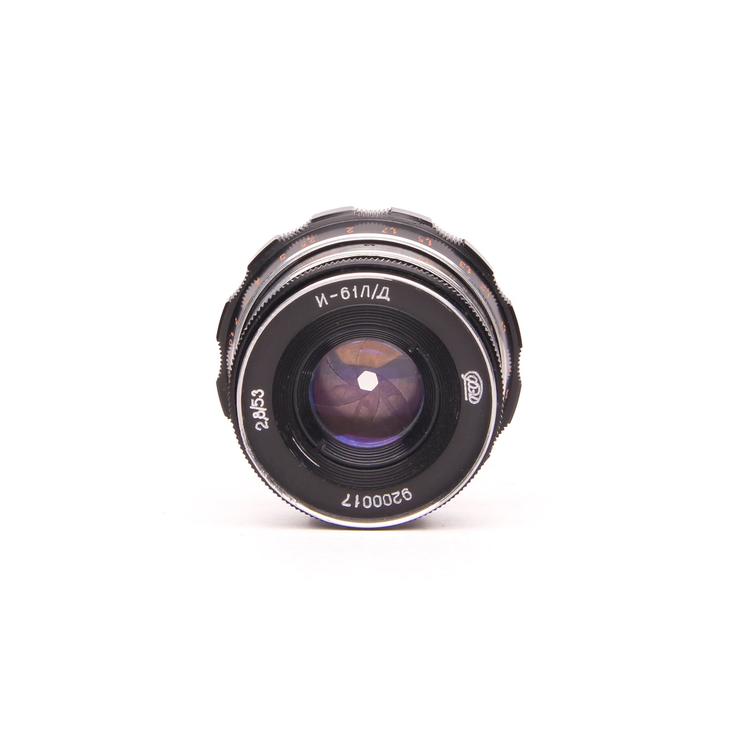 Industar-61 L/D 1/2,8 f=52mm M39 Mount Lens