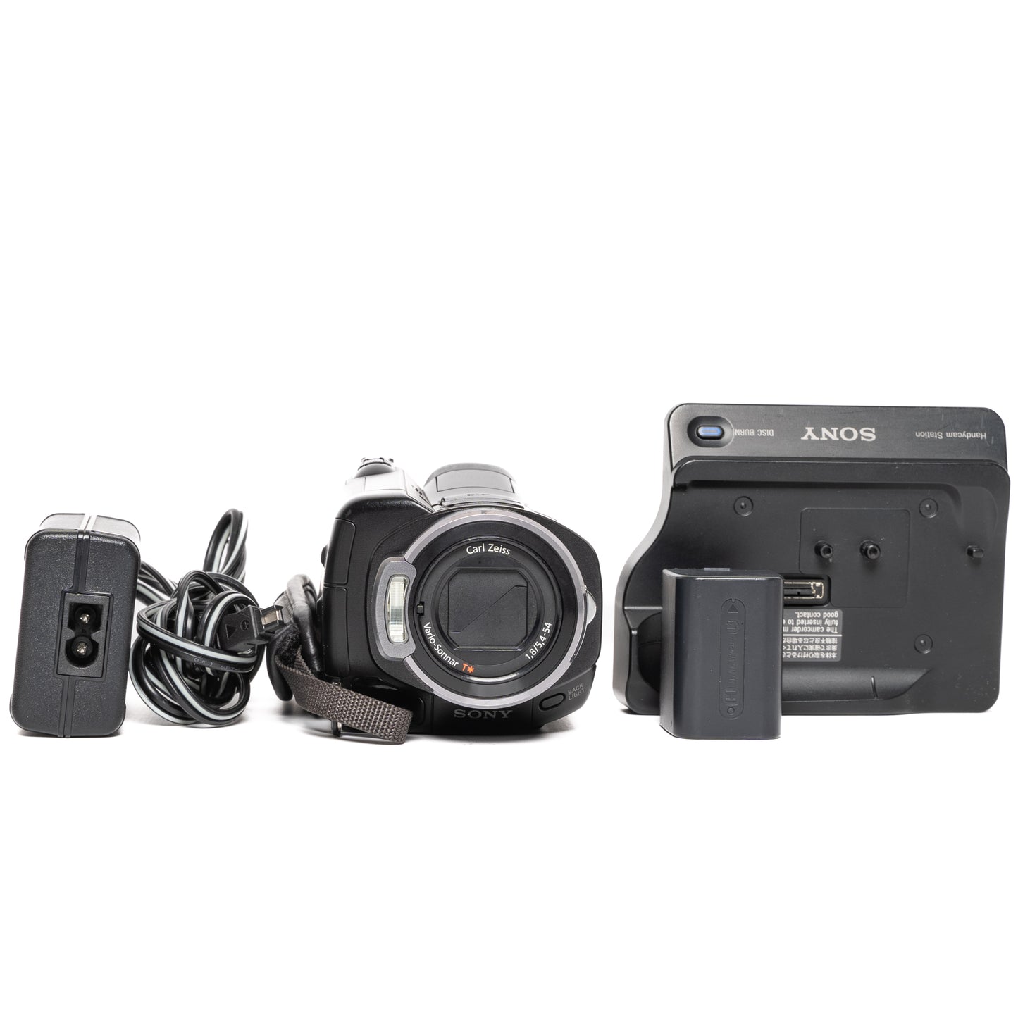 Sony Handycam HDR-SR7 Black Digital Camcorder - Good