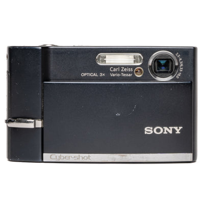 Sony Cyber-shot DSC-T50 7.2MP Black Digital Camera - Good - Japanese only