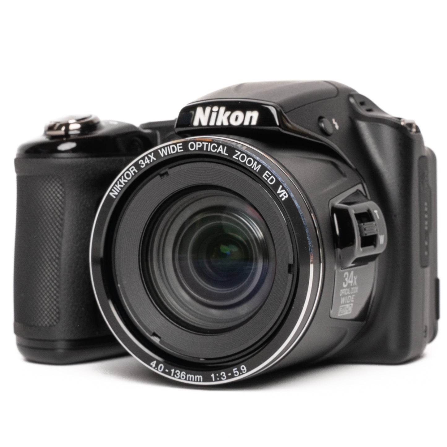 Nikon Coolpix L830 16.1MP Black Digital Camera - NEW