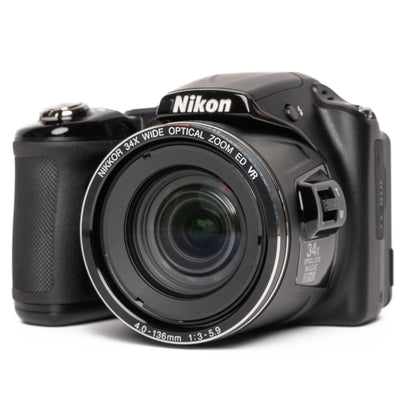 Nikon Coolpix L830 16.1MP Black Digital Camera - NEW