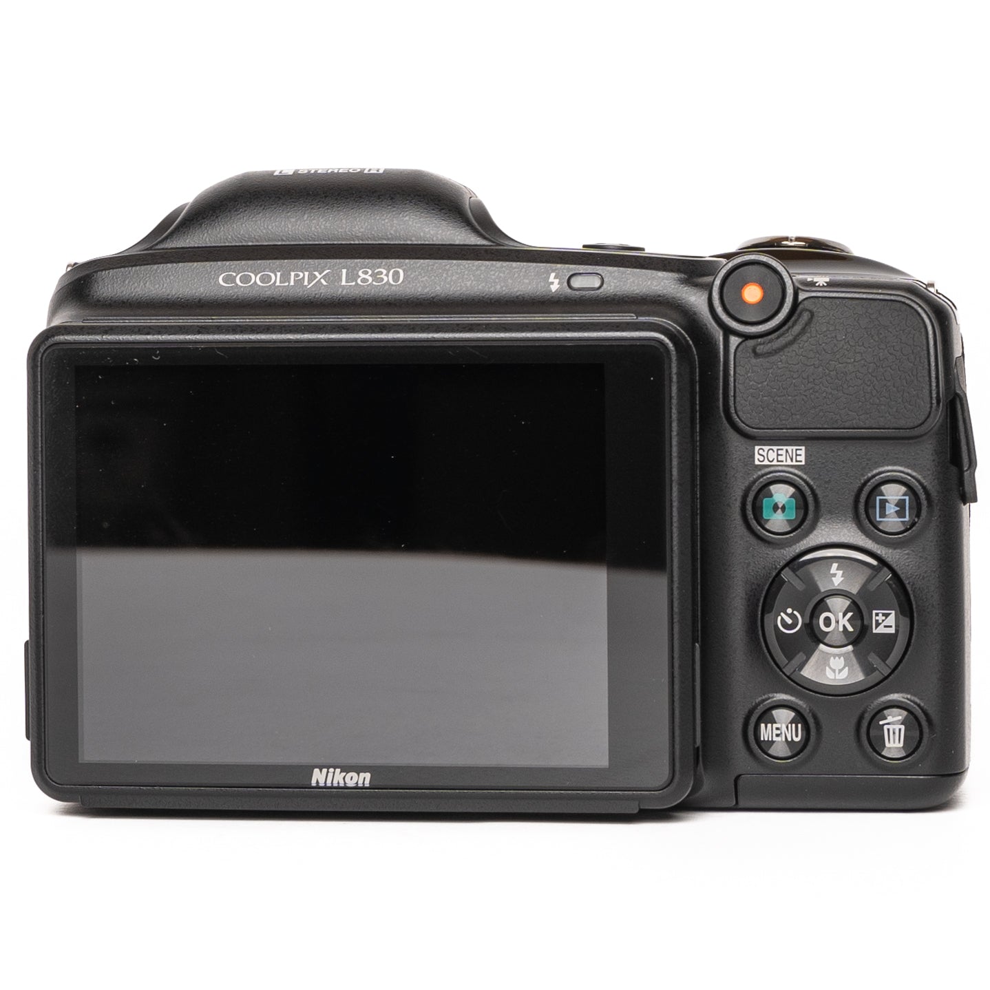 Nikon Coolpix L830 16.1MP Black Digital Camera - NEW