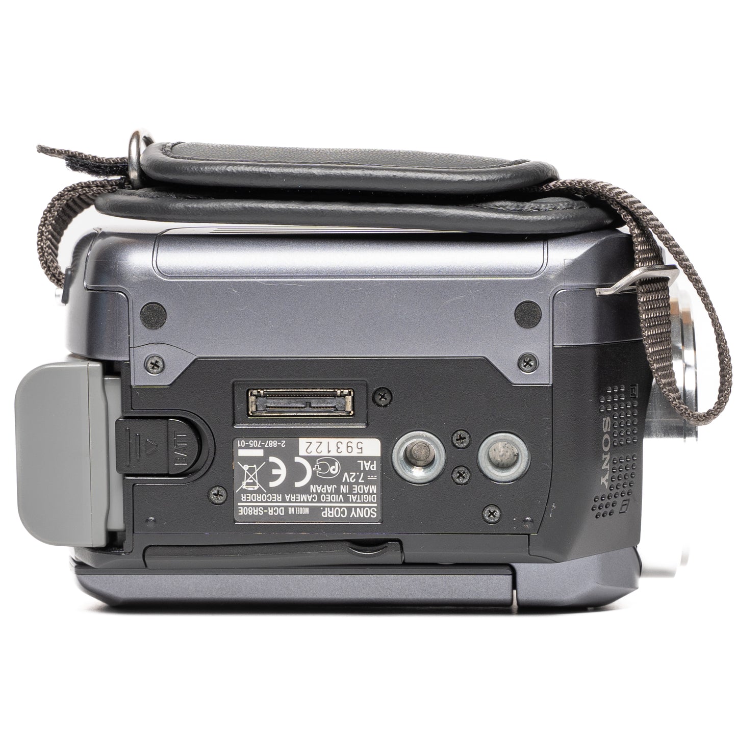Sony Handycam DCR-SR80 Gray Digital Camcorder - Good