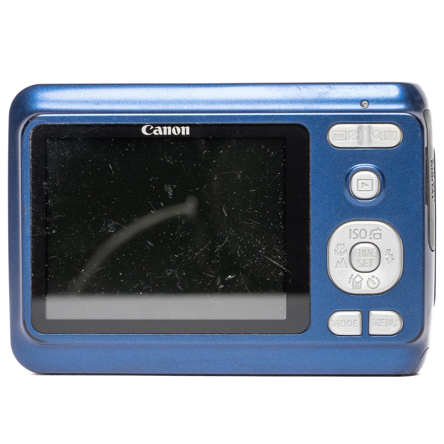 Canon PowerShot A480 10.0MP Blue Digital Camera - Well Used