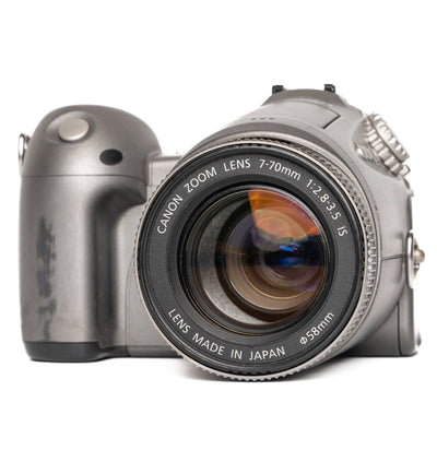 Canon PowerShot Pro90 IS 2.6MP Gray Digital Camera - Well Used