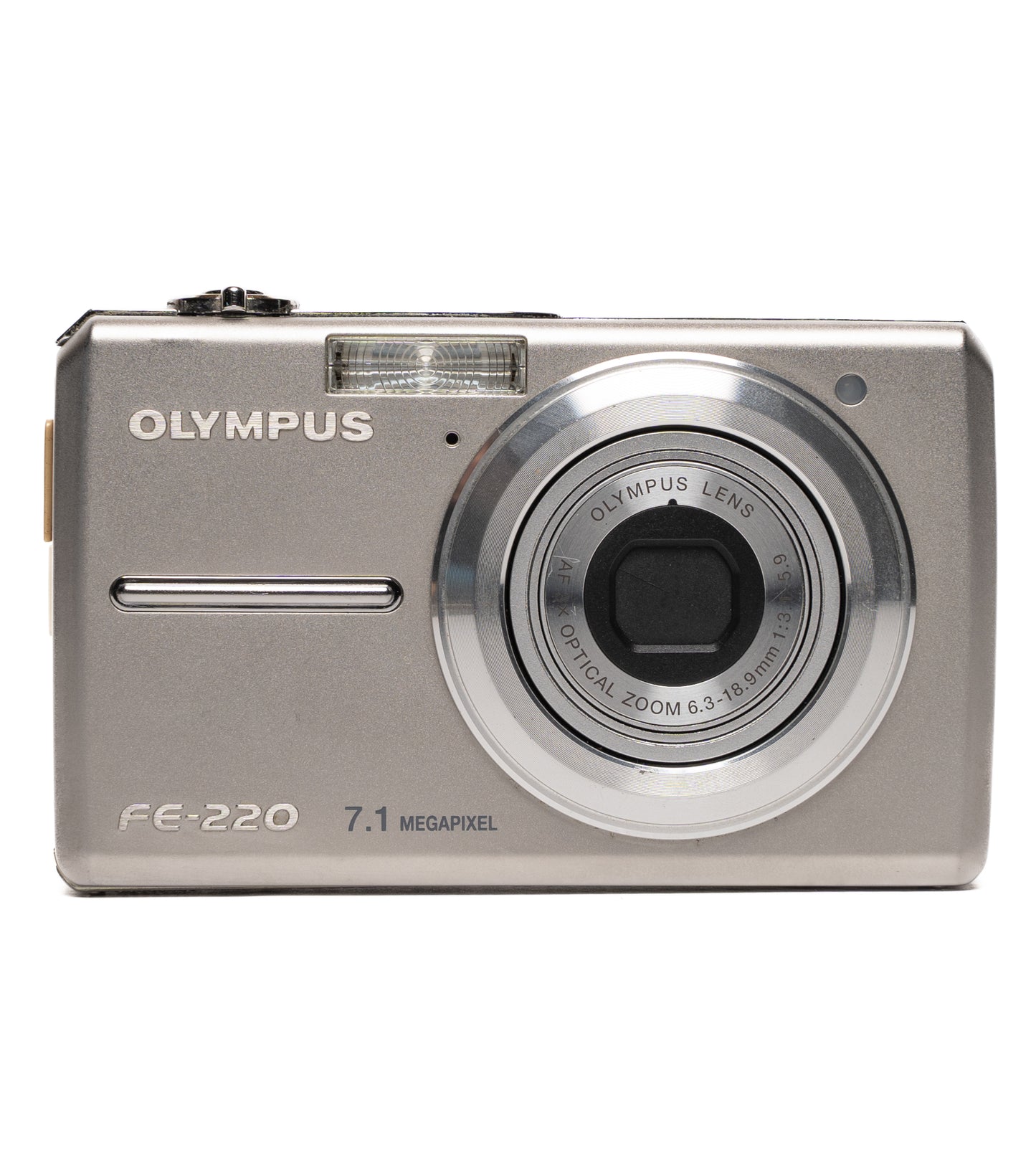 Olympus FE-220 7.1MP Silver Digital Camera - Well Used