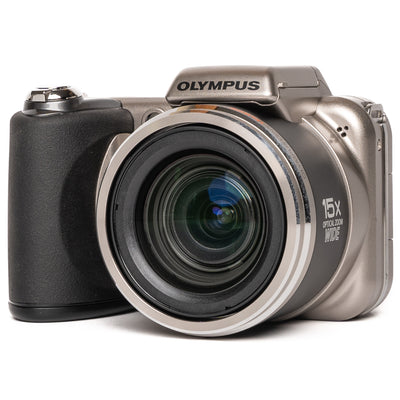 Olympus SP-600UZ 12.0MP Gold/Black Digital Camera - NEW