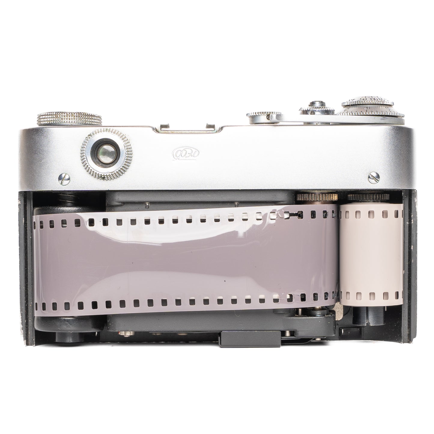 FED 3 with Industar-61 L/D Made in USSR Black/Silver Film Camera - Good