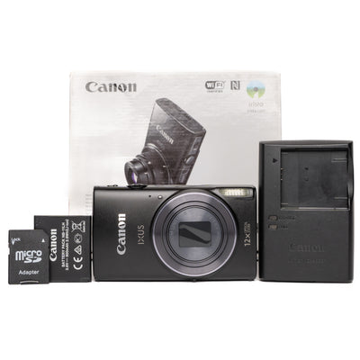 Canon IXUS 275 HS 20.2MP Black Digital Camera - Mint