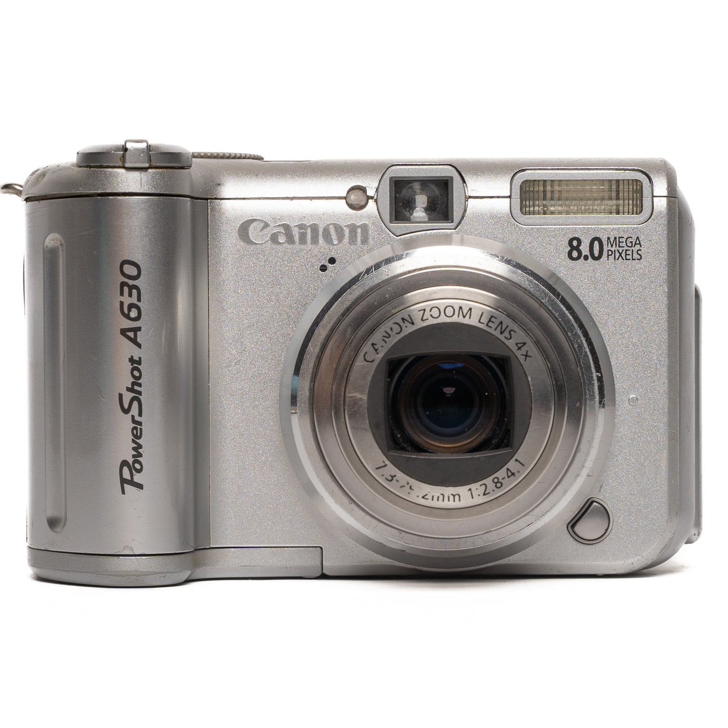 Canon PowerShot A630 8.0MP Silver Digital Camera - Well Used