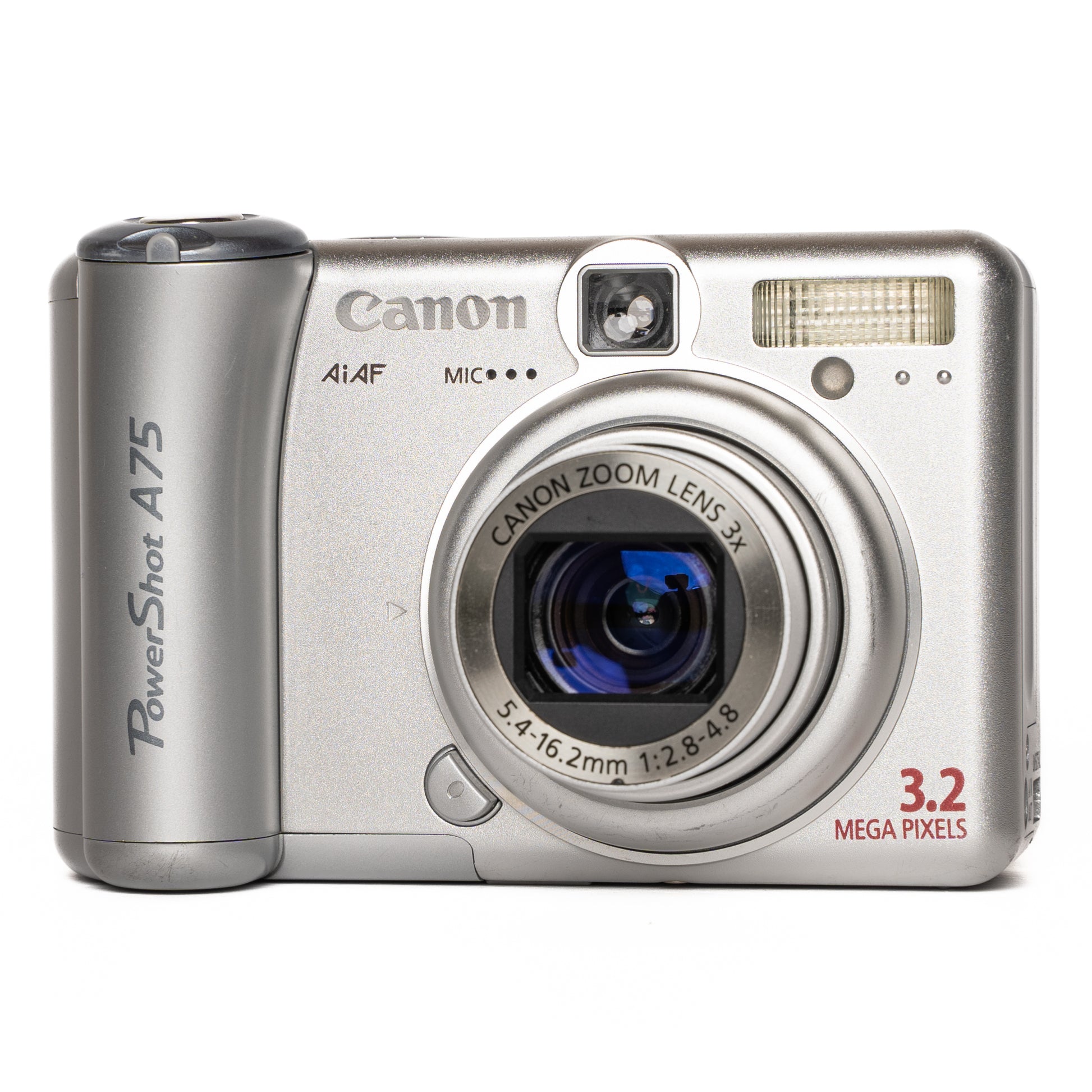 Canon PowerShot A75 3.2MP Silver Digital Camera - Good - SESKO