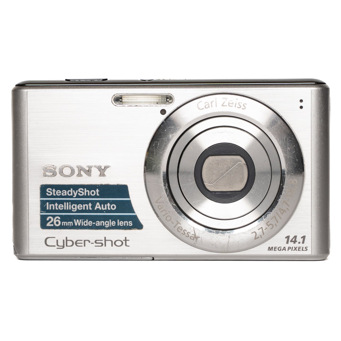 Sony Cyber-shot DSC-W530 14.1MP Silver Digital Camera - Good