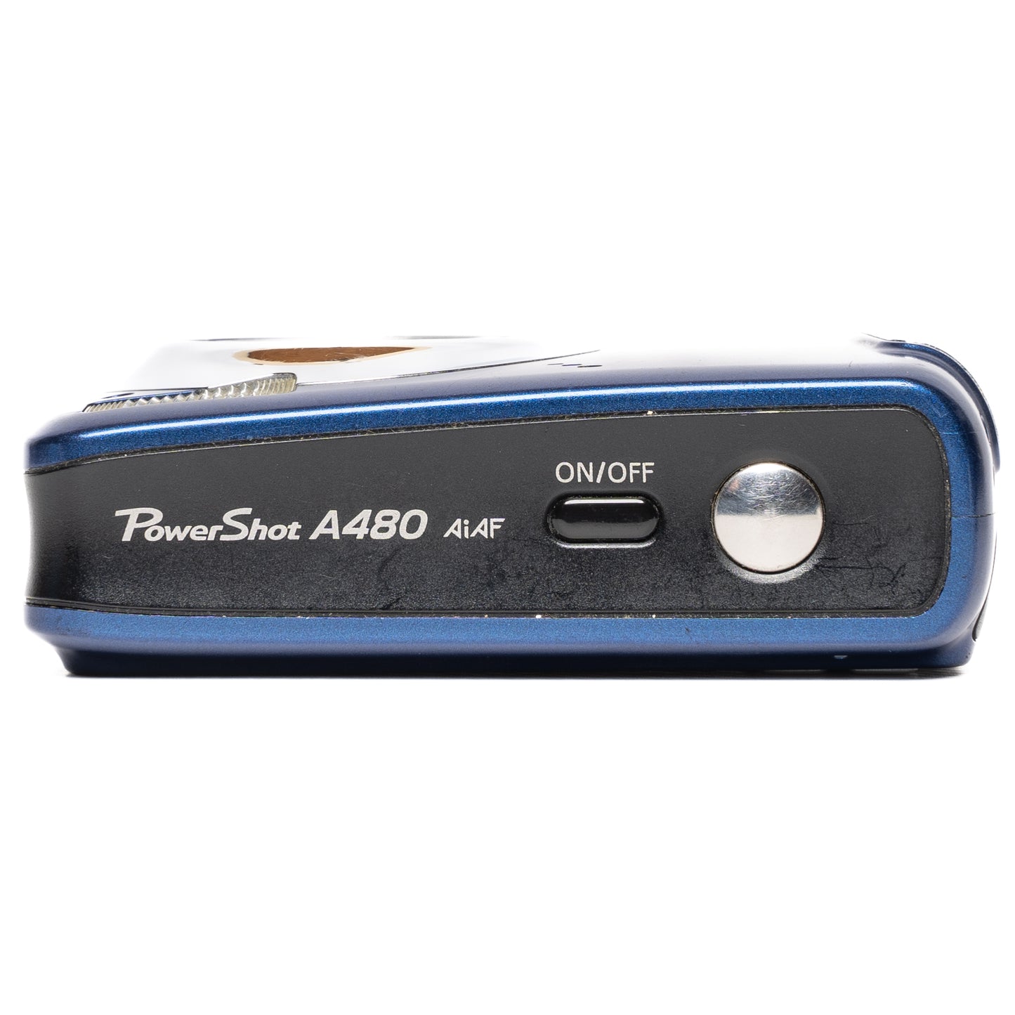 Canon PowerShot A480 10.0MP Blue Digital Camera - Well Used