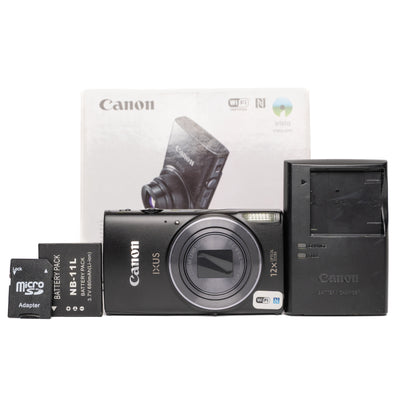 Canon IXUS 275 HS 20.2MP Black Digital Camera - Good