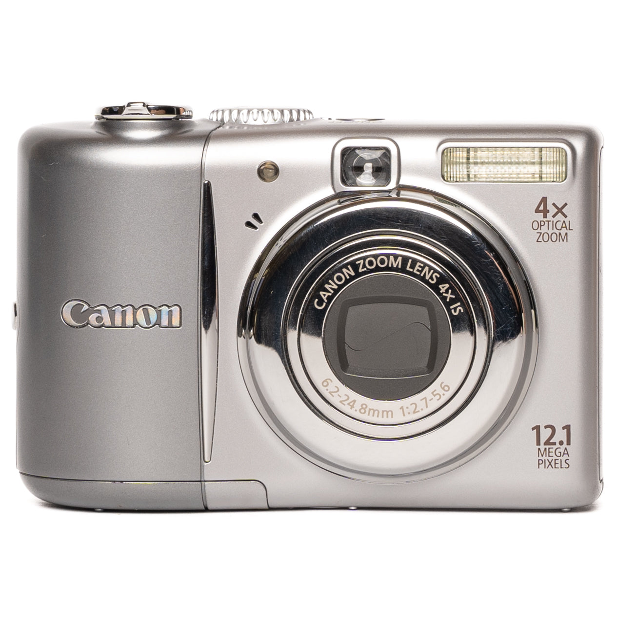 Canon PowerShot A1100 IS 12.1MP Silver Digital Camera - Mint