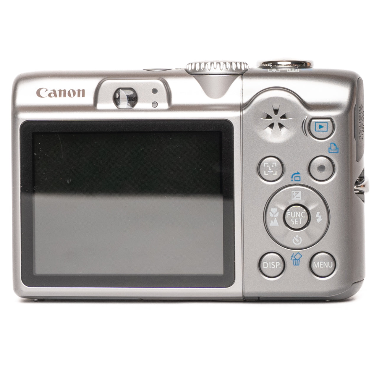 Canon PowerShot A1100 IS 12.1MP Silver Digital Camera - Mint