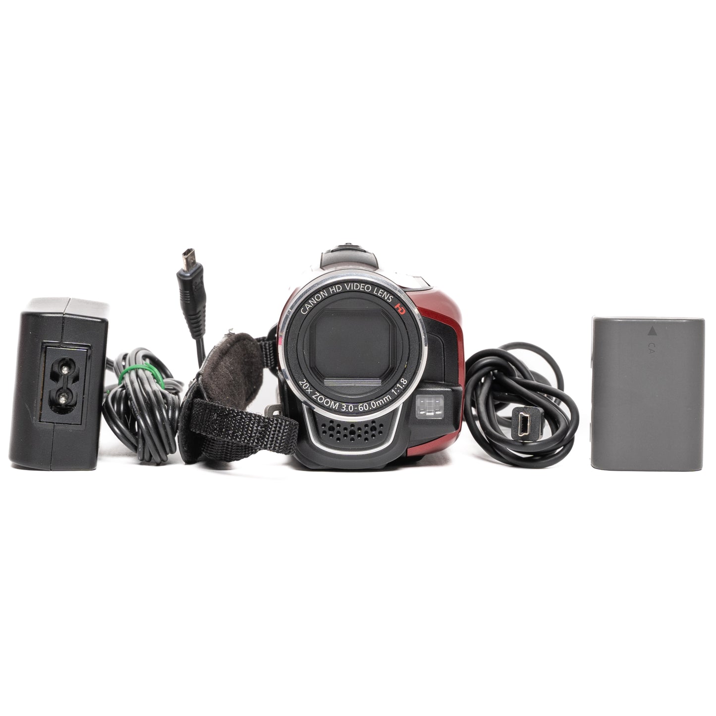 Canon Legria HF R16 Red Digital Camcorder - Good