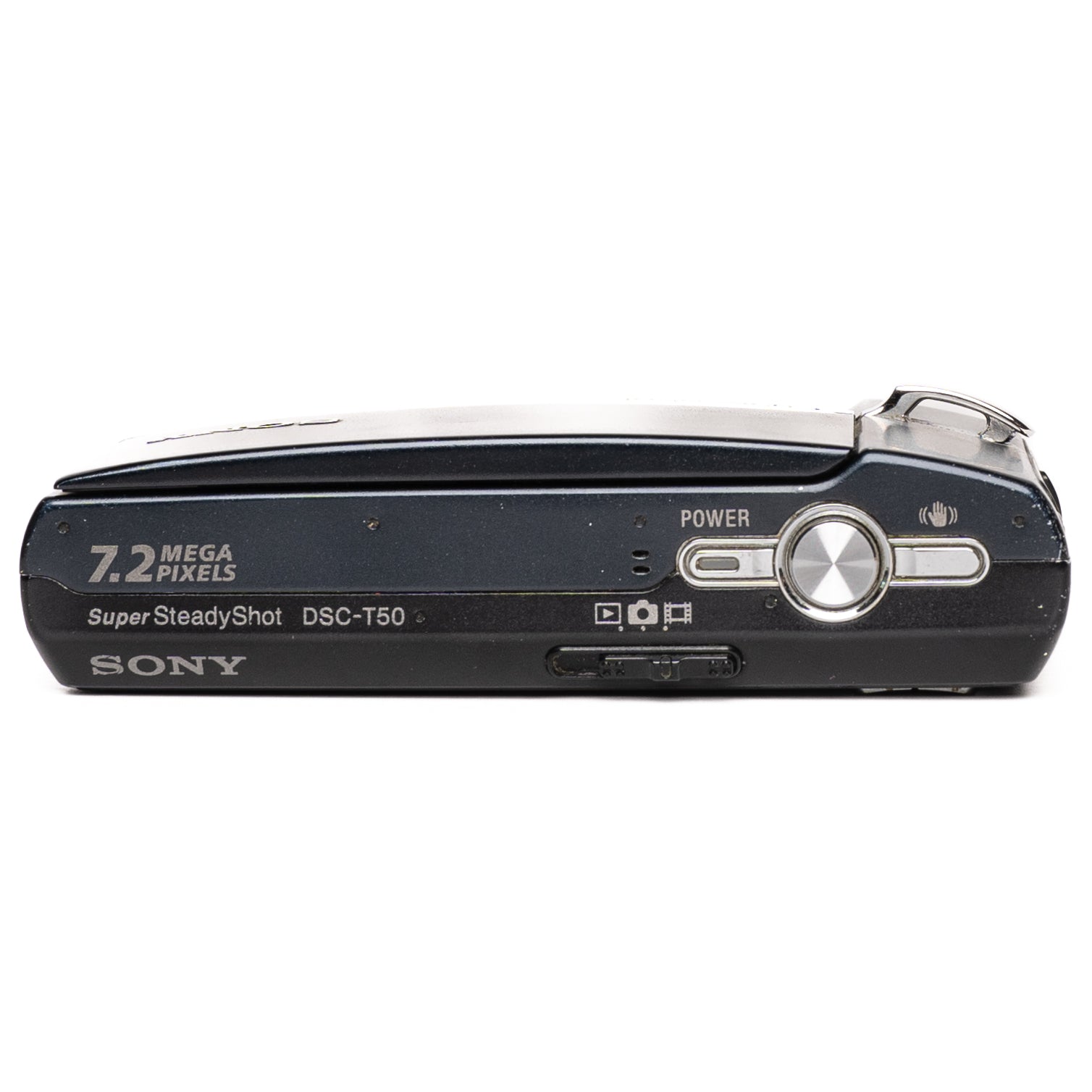 Sony Cyber-shot DSC-T50 7.2MP Black Digital Camera - Good - Japanese only - SESKO