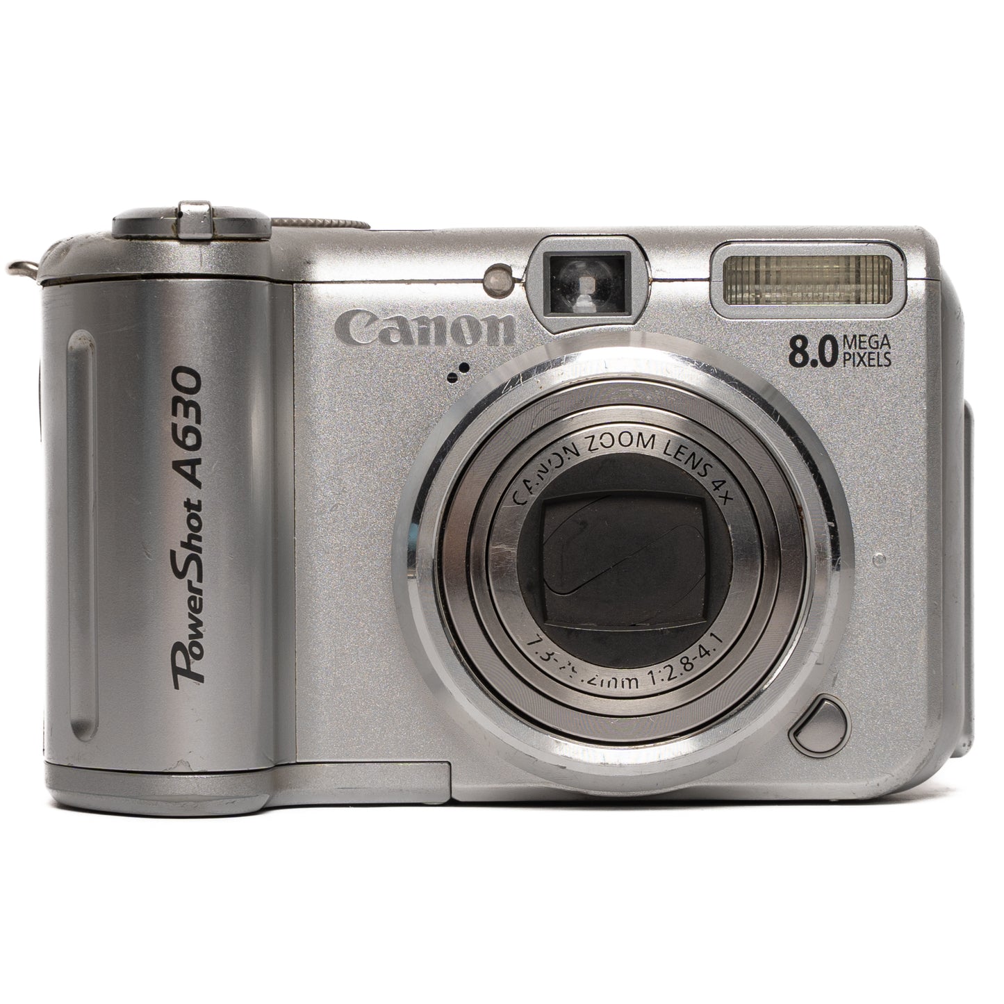 Canon PowerShot A630 8.0MP Silver Digital Camera - Well Used
