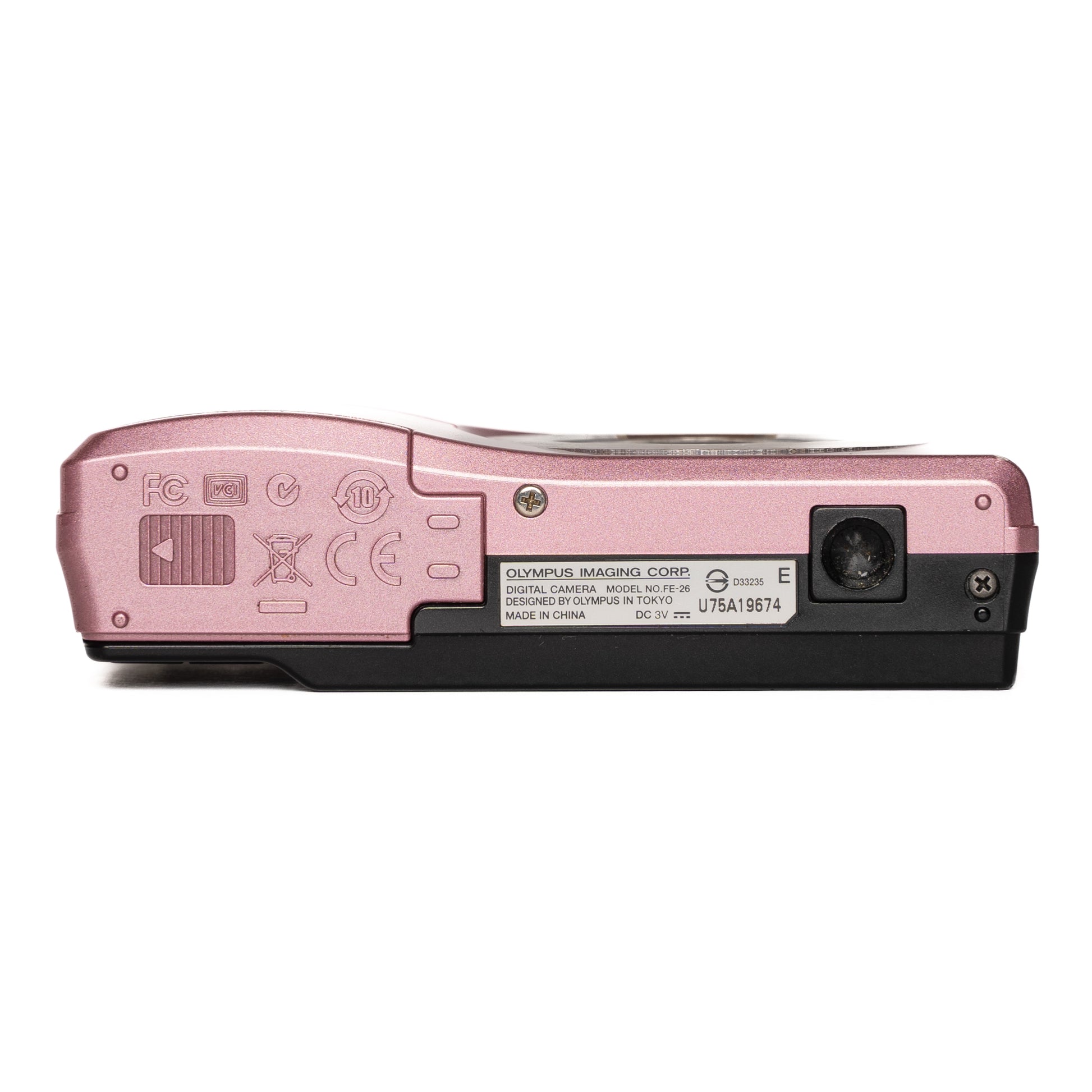 Olympus FE-26 12.0MP Pink Digital Camera - Good - SESKO