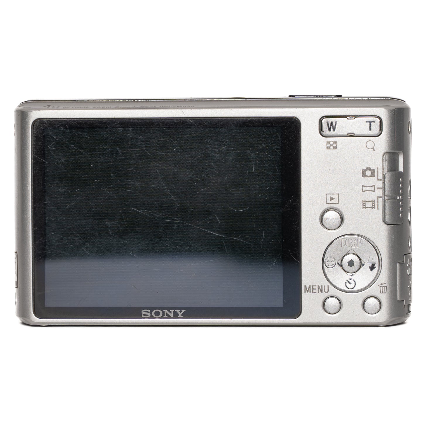 Sony Cyber-shot DSC-W530 14.1MP Silver Digital Camera - Good