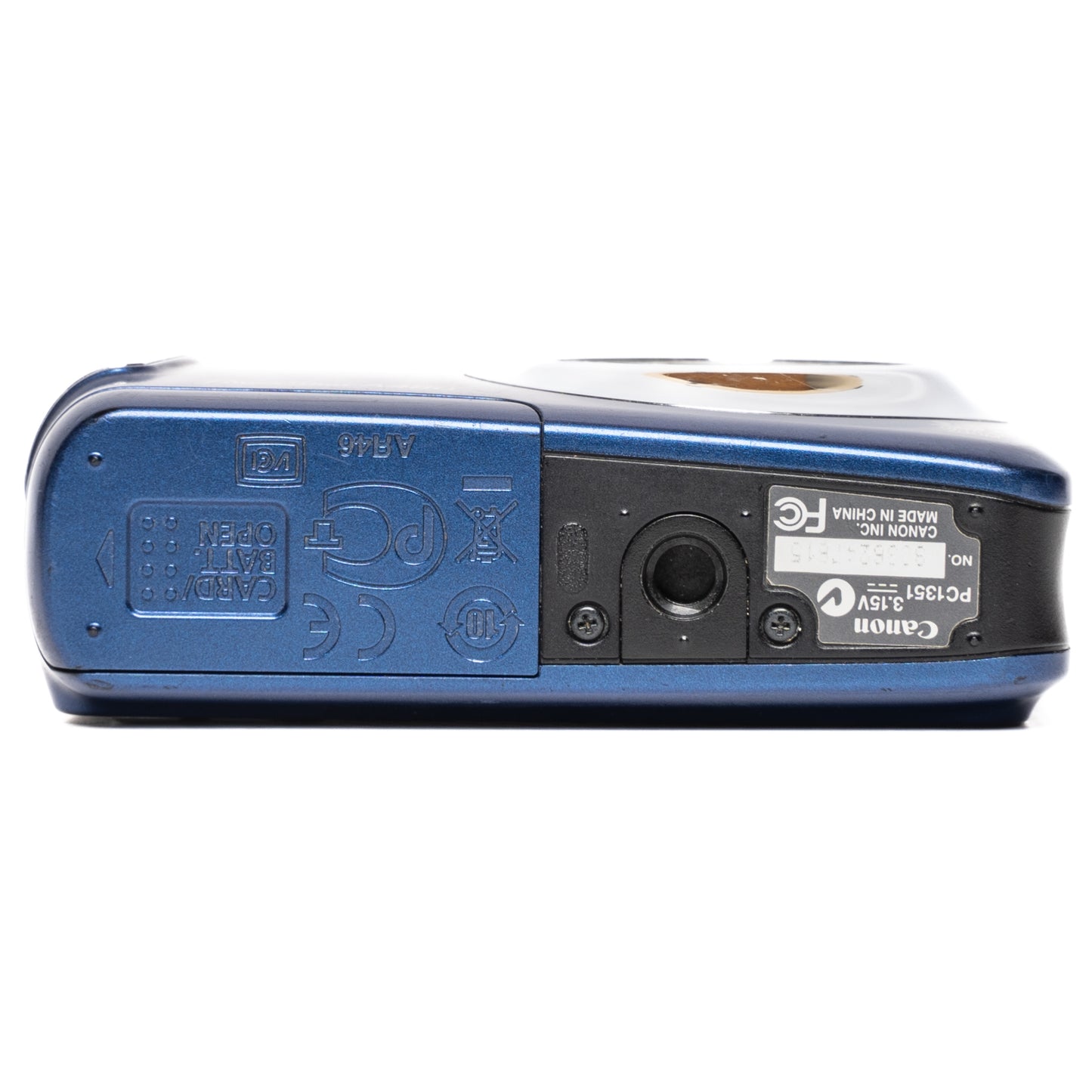 Canon PowerShot A480 10.0MP Blue Digital Camera - Well Used