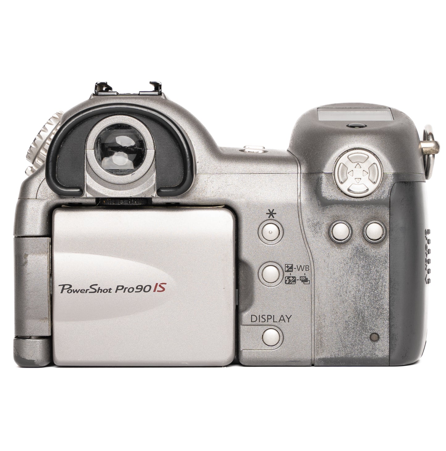 Canon PowerShot Pro90 IS 2.6MP Gray Digital Camera - Well Used