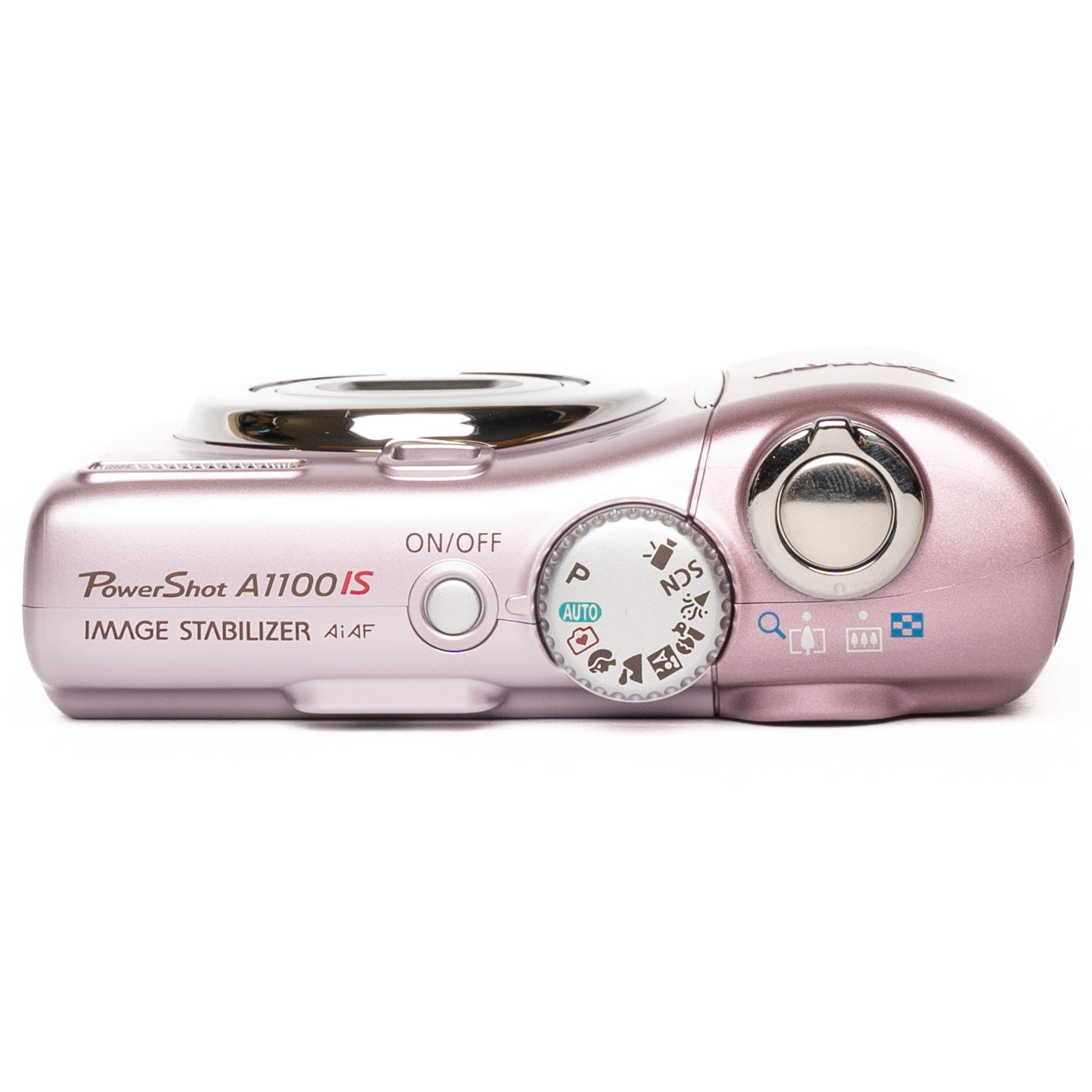Canon PowerShot A1100 IS 12.1MP Pink Camera | Digital