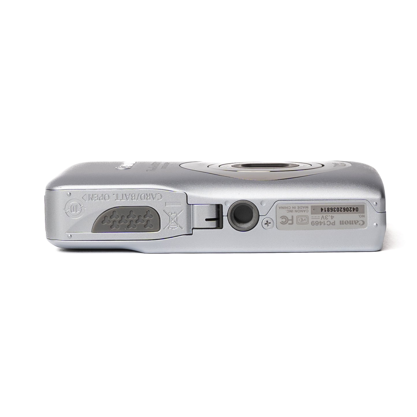 Canon Digital ELPH SD1300 IS 12.1MP Silver Digital Camera - Good