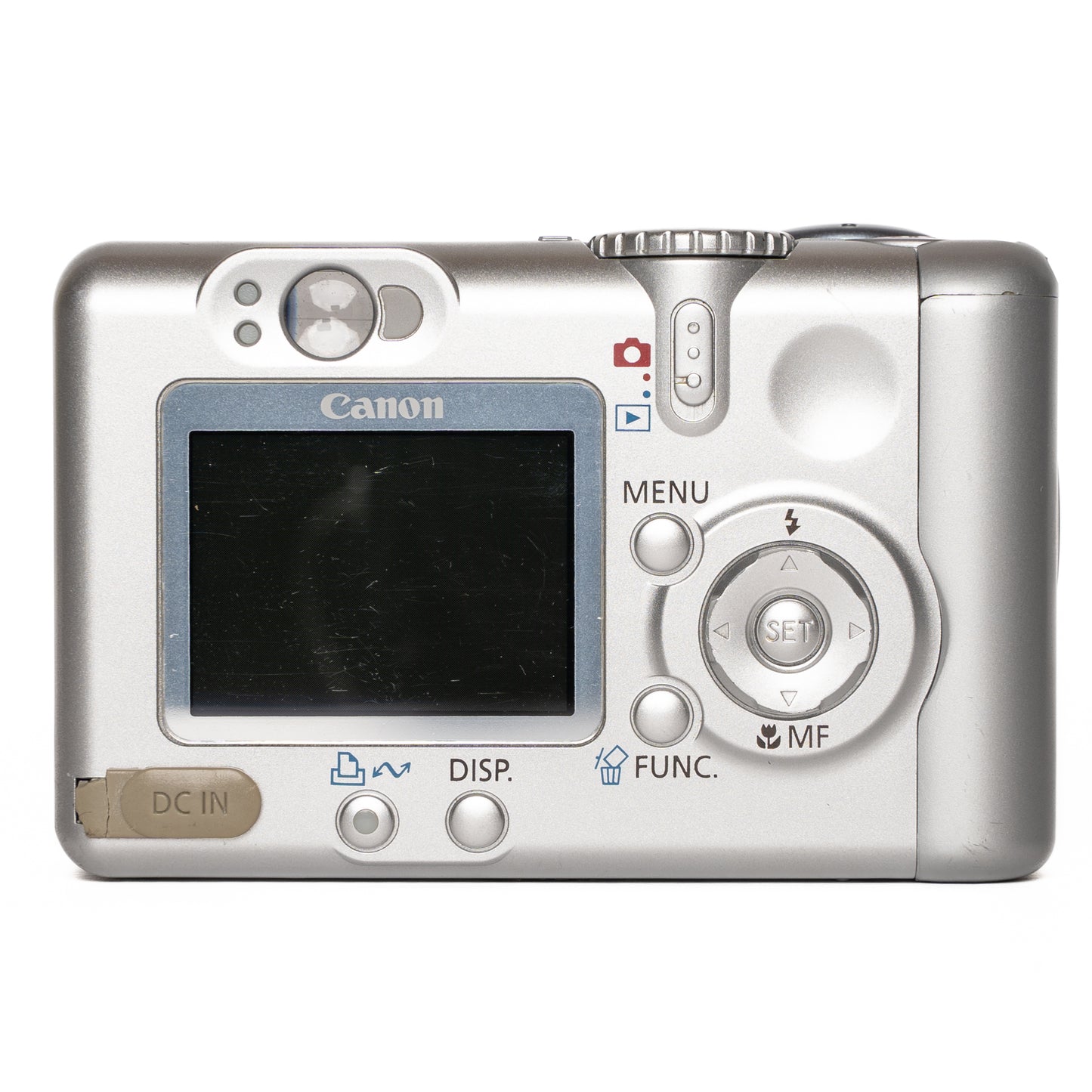 Canon PowerShot A75 3.2MP Silver Digital Camera - Good - SESKO