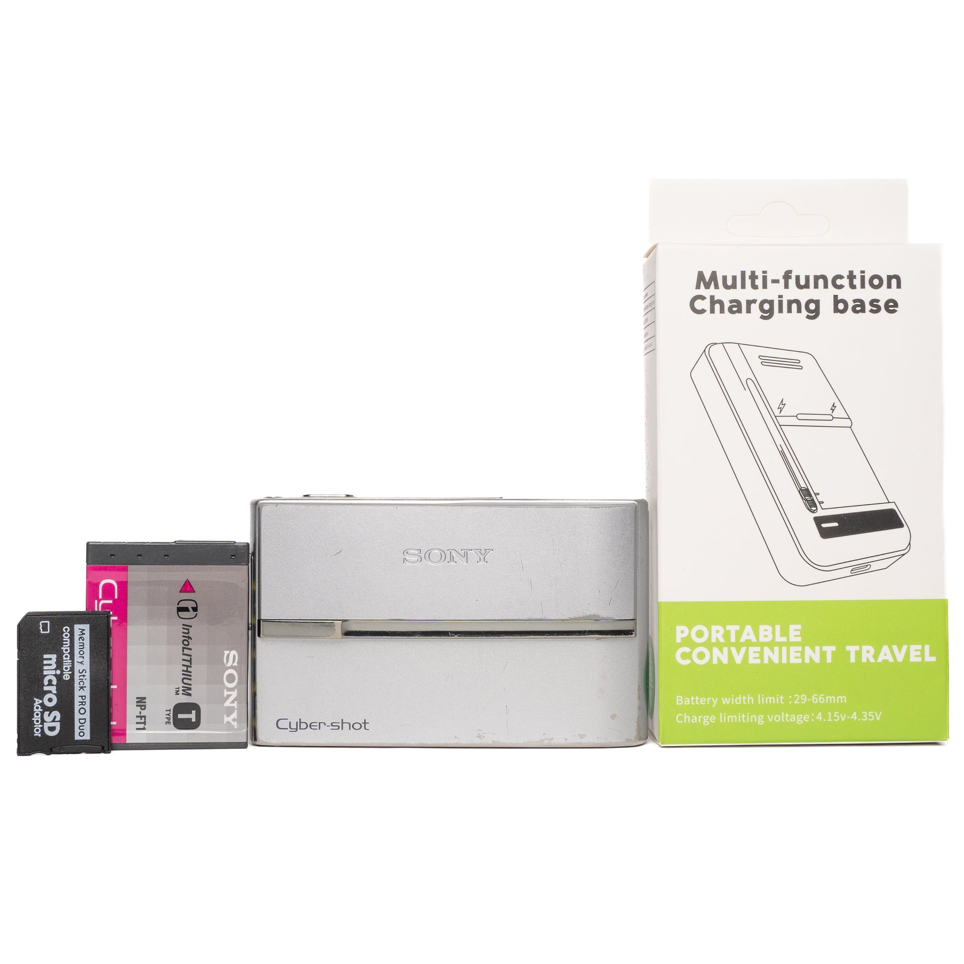 Sony Cyber-shot DSC-T9 6.0MP Silver Digital Camera - Well Used - SESKO