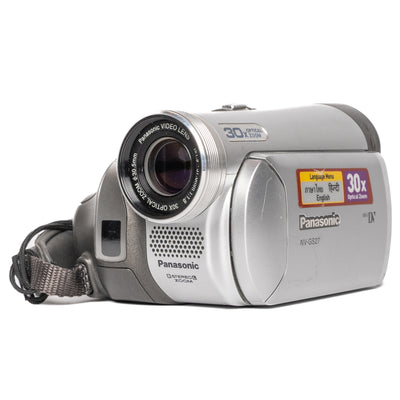 Panasonic NV-GS27 MiniDV Silver Digital Camcorder - Good
