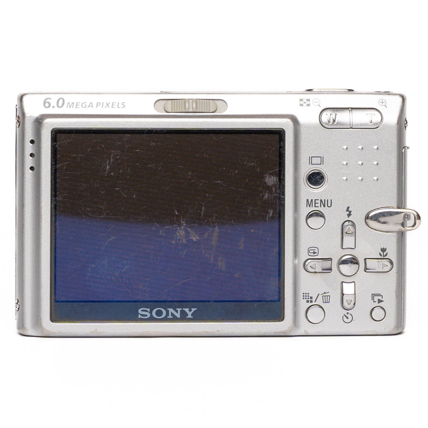 Sony Cyber-shot DSC-T9 6.0MP Silver Digital Camera - Well Used - SESKO