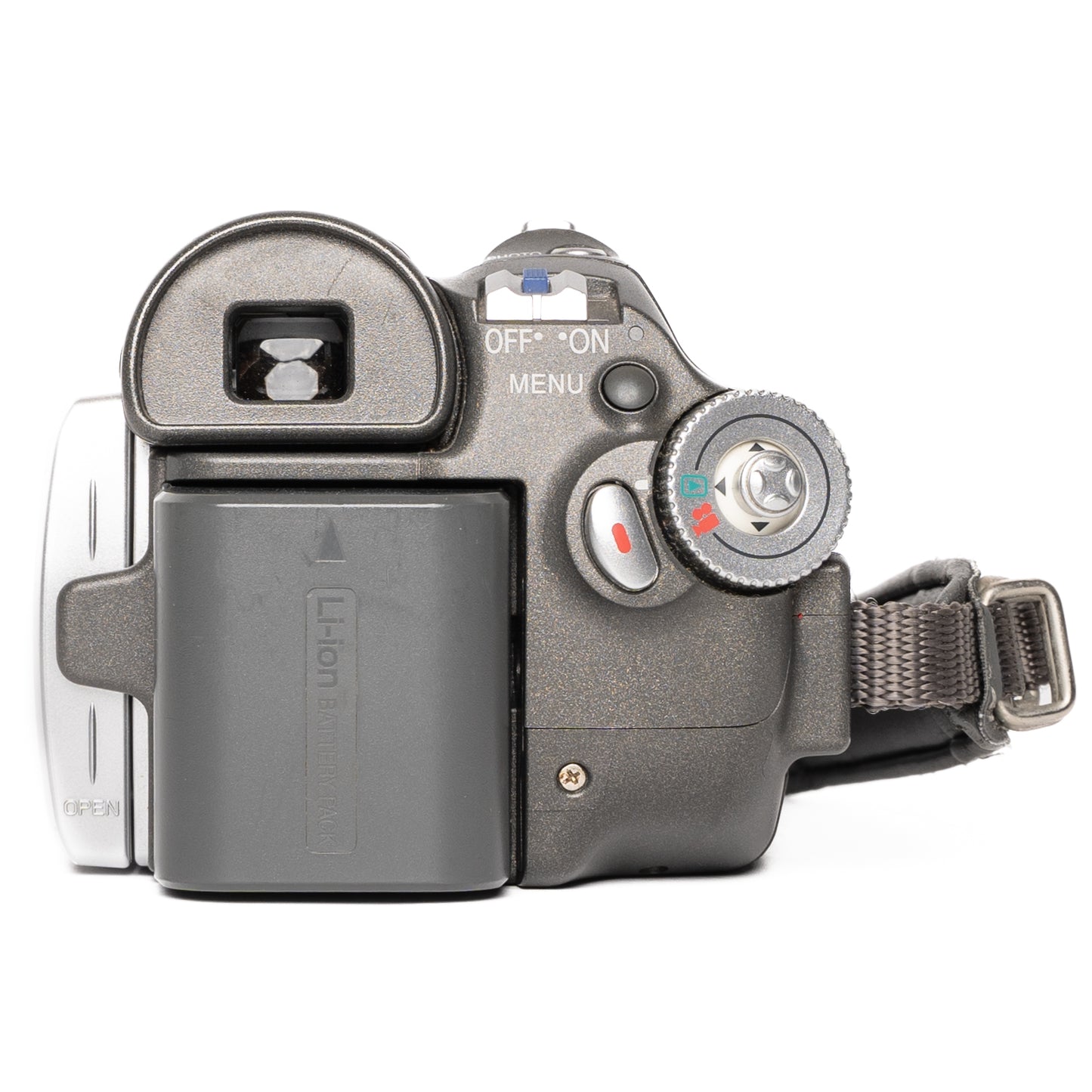 Panasonic NV-GS27 MiniDV Silver Digital Camcorder - Good