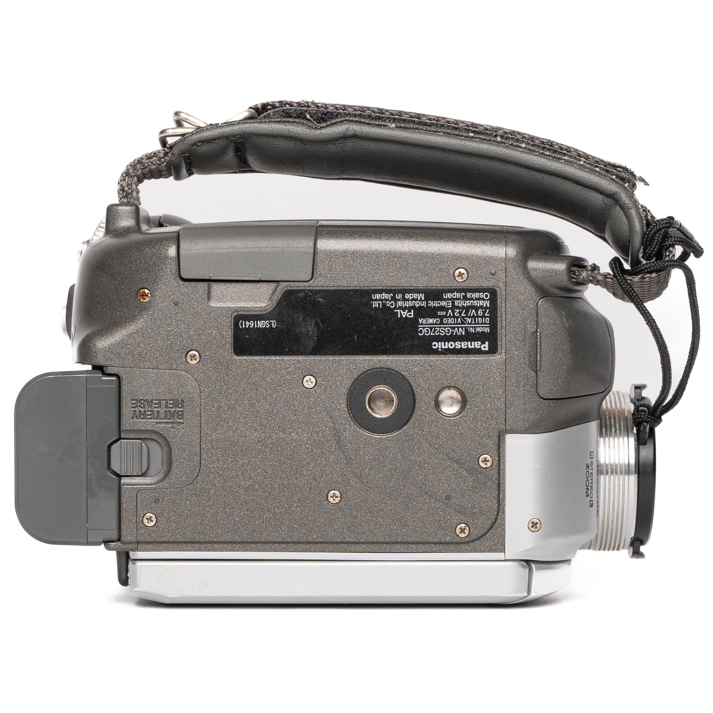 Panasonic NV-GS27 MiniDV Silver Digital Camcorder - Good
