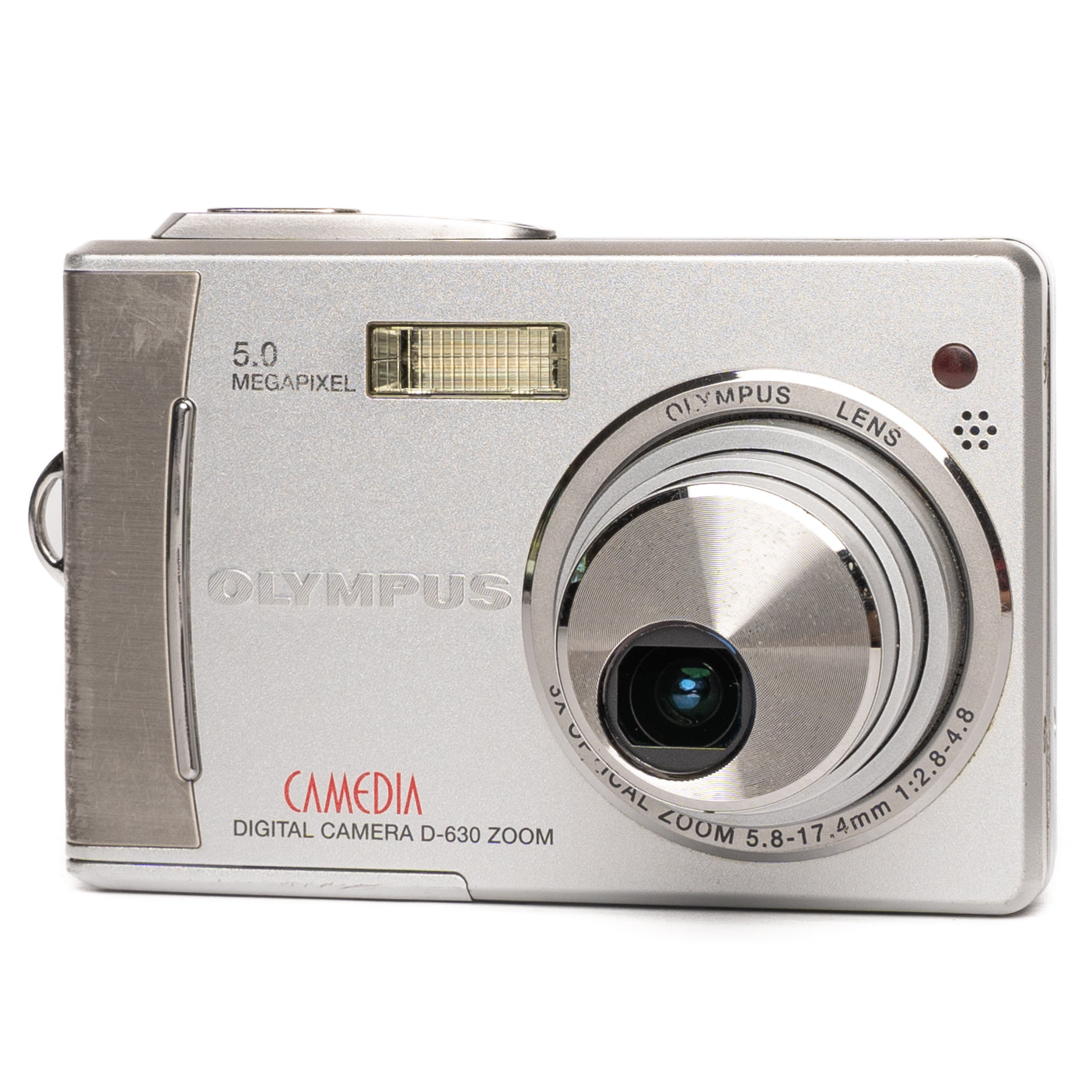 Olympus CAMEDIA D-630 ZOOM 5.0MP Silver Digital Camera - Good