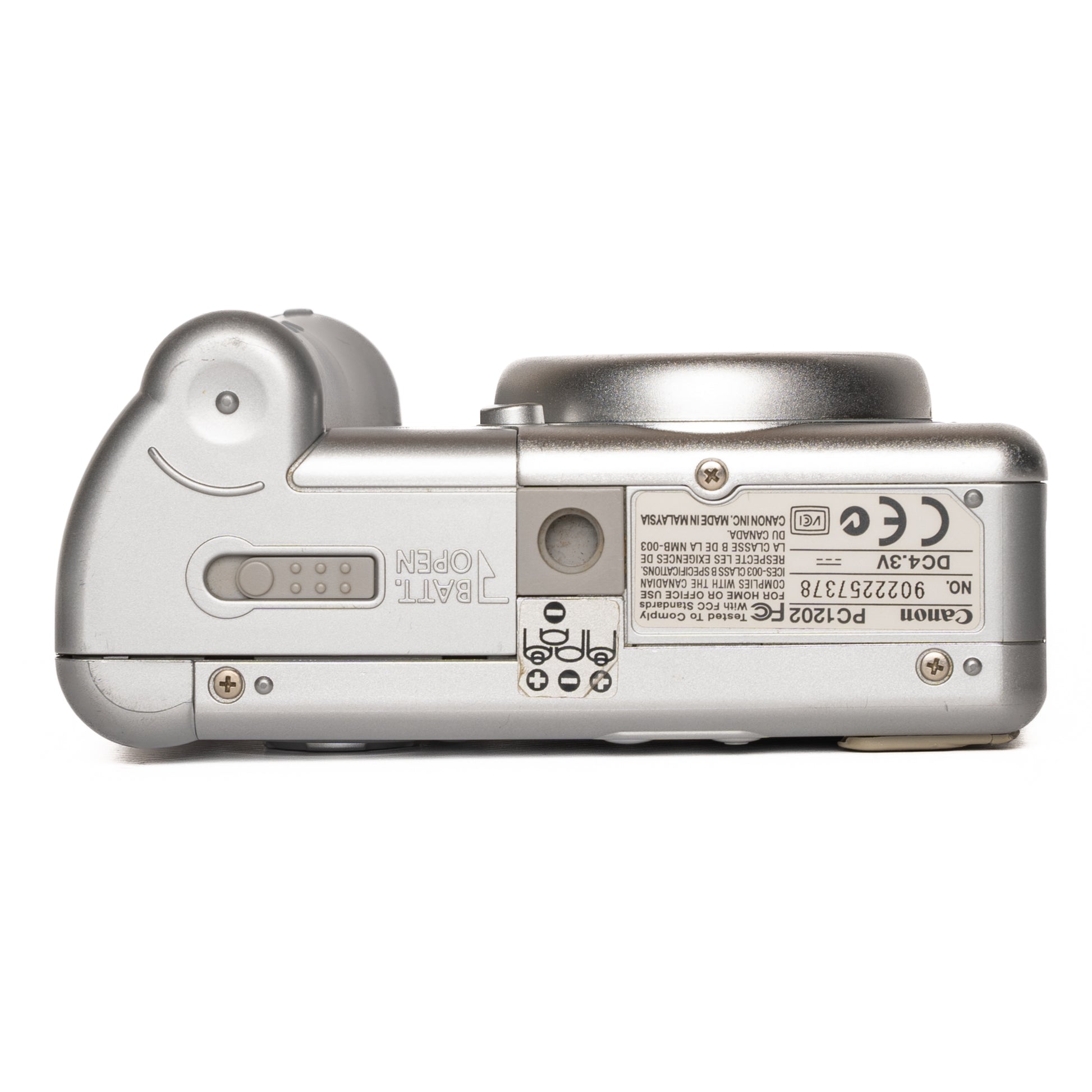 Canon PowerShot A75 3.2MP Silver Digital Camera - Good - SESKO