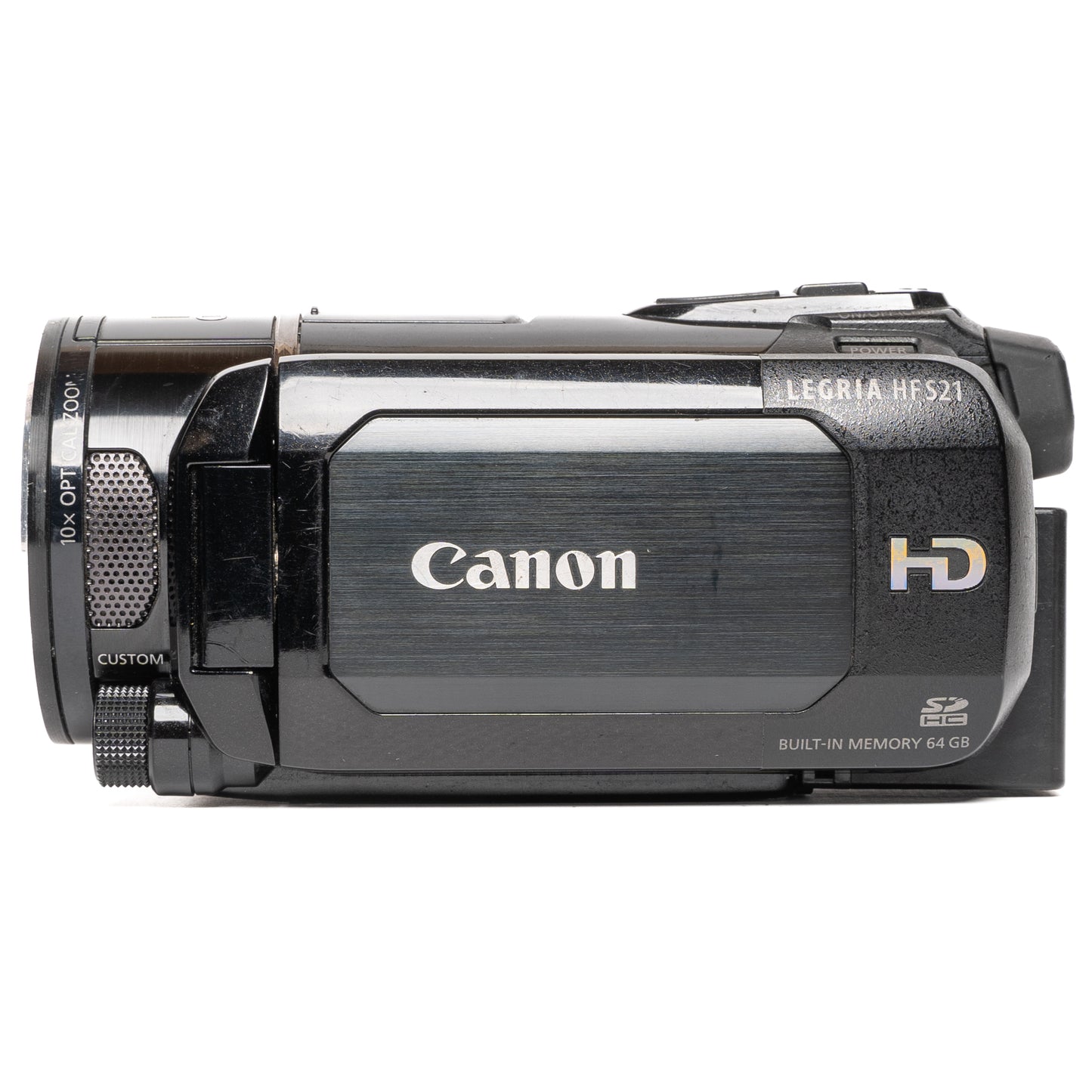 Canon Legria HF S21  Black Digital Camcorder - Good