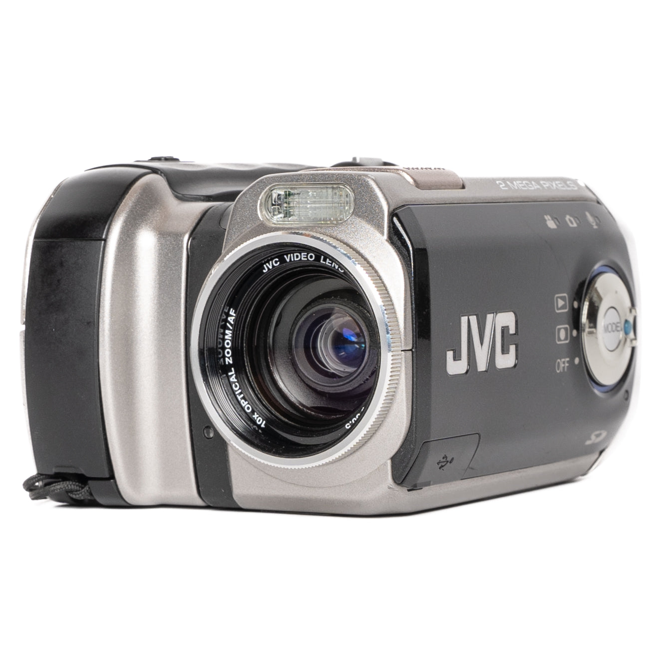 JVC GZ-MC200E Silver Camcorder - Good