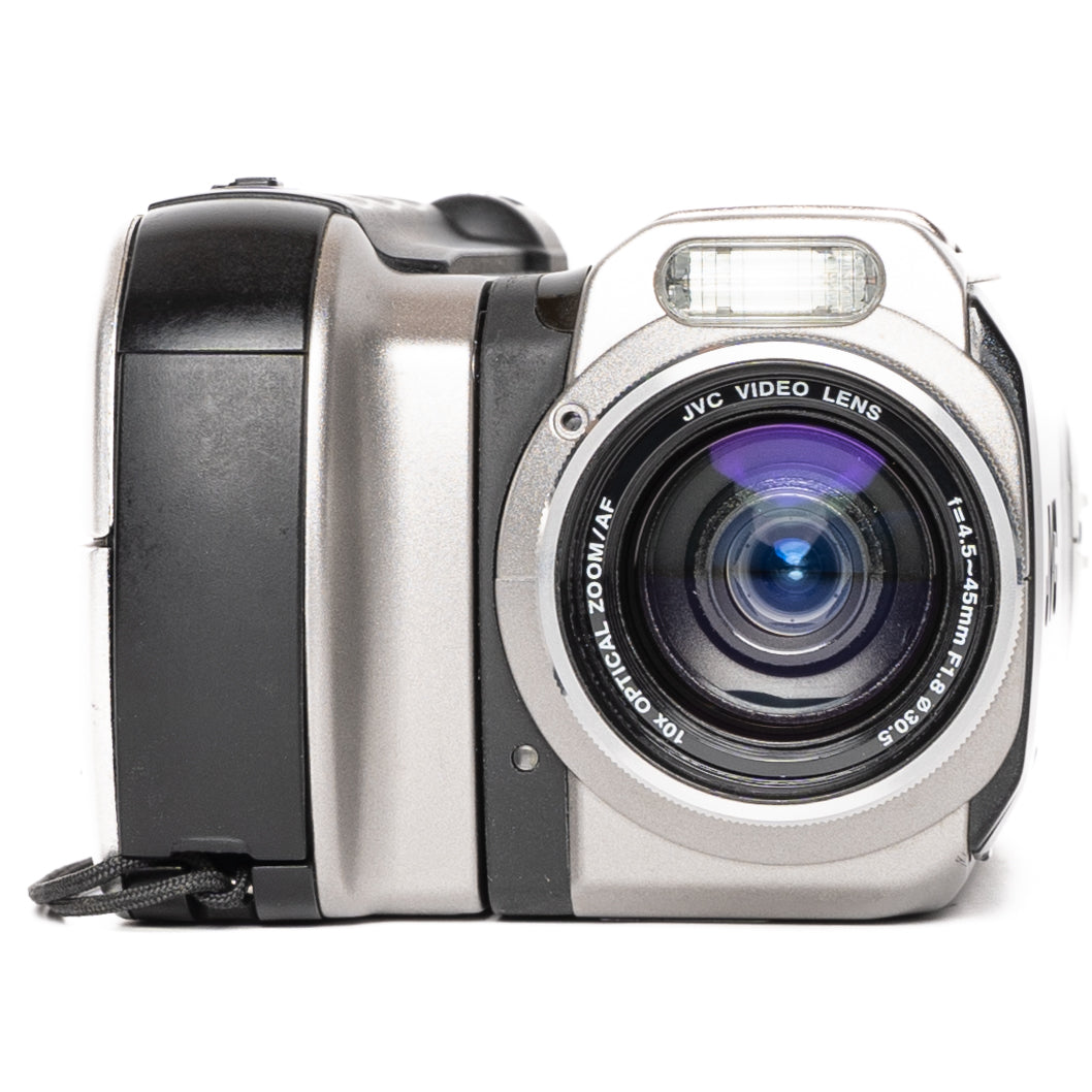 JVC GZ-MC200E Silver Camcorder - Good