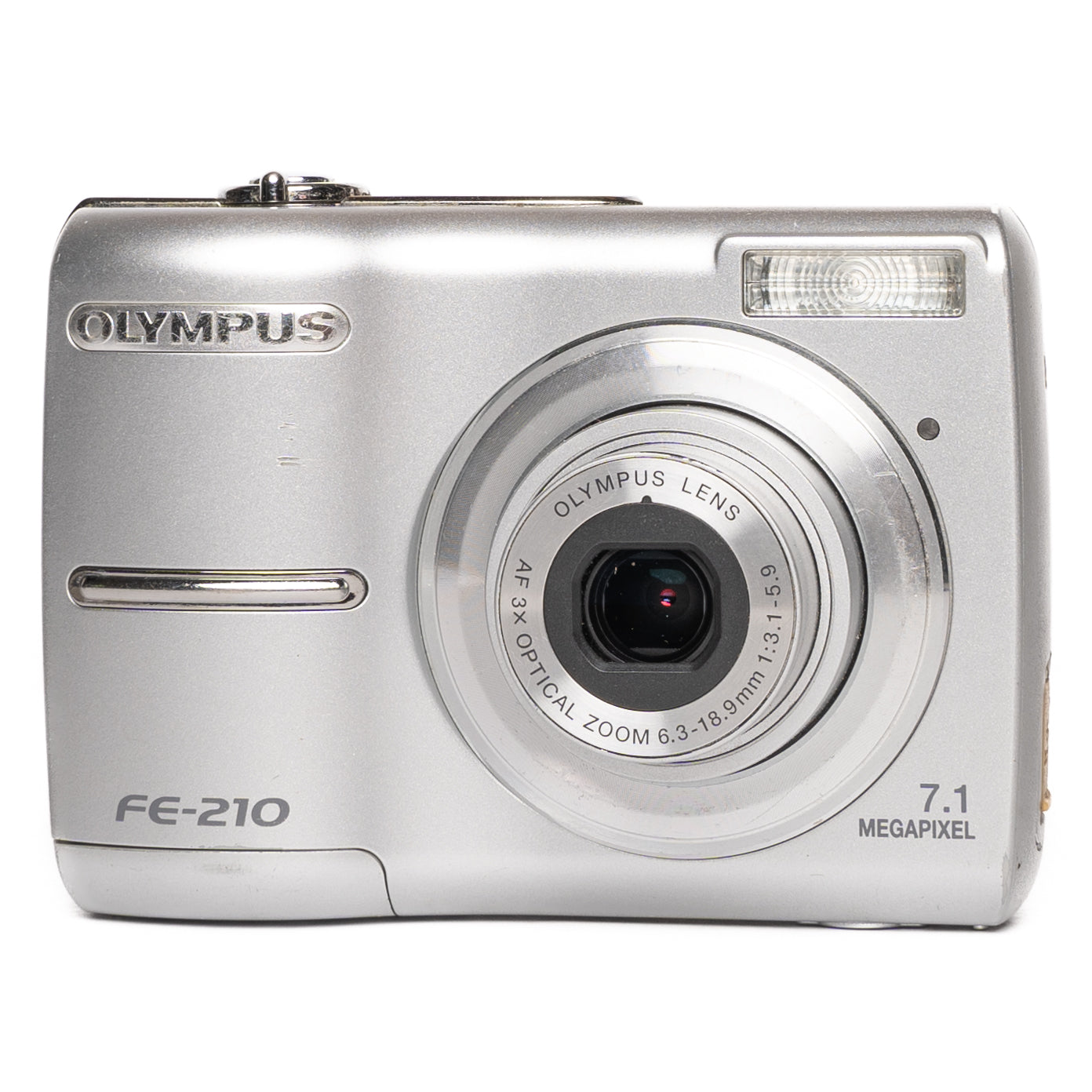 Olympus FE-210 7.1MP Silver Digital Camera - Well Used