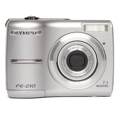 Olympus FE-210 7.1MP Silver Digital Camera - Well Used